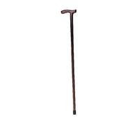 Prime Bastone Per Anziani Faggio Liscio Uomo Manico A T Art. RP130