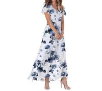 Prime Big Deal Days October 10-11 Vestiti Estivi Maniche Corte Donna Vestiti Estivi Donna Mare Corti Vestiti da Damigelle Vestito Aderente Maniche Lunghe Magliette Donna Manica Corta Offerte