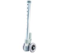 Prime Coppia di Gambe con ruote e con sistema autobloccante per deambulatore e g