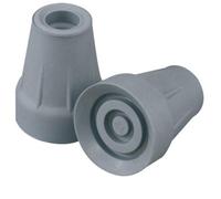 Prime Coppia puntali grigi per stampelle diametro 18 mm avambraccio modelli RP70