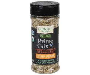 Prime Cuts Citrus Pepper Blend Frontier Natural Products Bottiglia da 4 once
