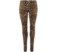 Prime fashions Leggings da bambina, Leopard, 9-10 Anni