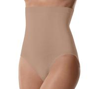 Prime Fashions Slip di controllo senza cuciture Comfort Body Shaper Biancheria Intima Per Le Donne A Vita Alta Controllo Dimagrante Shapewear Panty, Beige, XL