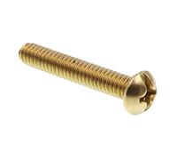 Prime-Line 9003018 Vite a testa tonda, a taglio/Phillips Combo, Pack of 25, 25