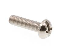 Prime-Line 9004215 - Vite per macchina a testa tonda, con intaglio e Phillips, 10-32 x 3/4", acciaio inossidabile grado 18-8, confezione da 100