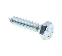 prime-line 9054907 - vite bullone esagonale, testa esagonale, 1/4 in x 1 - 1/4 in, acciaio zincato, confezione da 100