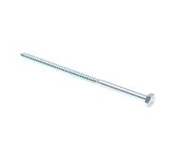 Prime-Line 9055420 Bullone a Testa Esagonale, 1/4" x 6", in Acciaio zincato, Confezione da 50