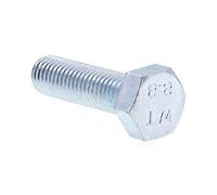 Prime-Line 9109371 - Vite a testa esagonale, classe 8,8 metrica, 1,0 x 25 mm, in acciaio zincato, confezione da 25, M7-1