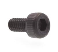 Prime-Line 9180240 - Vite a testa esagonale, classe 12.9 metrica, attacco esagonale (Allen), M2.5-0.45 x 5 mm, acciaio rivestito in ossido nero, confezione da 10 M2.5-0.45