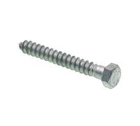 Prime-Line Bullone a testa esagonale, 9056313, in acciaio zincato, 3/8" x 3", confezione da 25