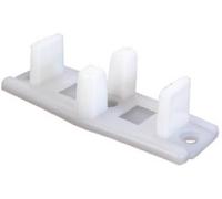 Prime Line guide Fits 3/10,2 cm to 1 - 3/20,3 cm T By-pass Door Hardware set 3/10,2 cm in nylon nylon carded