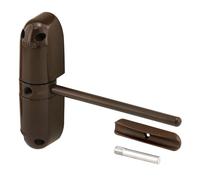 PRIME-LINE KC17HD Molla di sicurezza Closer - Facile da installare per convertire porte a battente a chiusura automatica - Costruzione pressofuso (4-1/4", senza mano), marrone, 4-1/4"