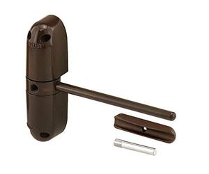 Prime-Line KC18US - Molla di sicurezza chiudiporta a molla, 10,2 cm, braccio, costruzione pressofusa, marrone, senza mano, confezione da 1