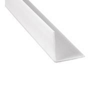 Prime-Line MP10069 - Paraspigoli, 6 x 122 cm, struttura in vinile, bianco, confezione da 6