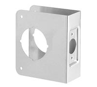 prime-line MP10852 Lock and Door Reinforcer, 2 - 1/8 pollici x 2 - 3/8 pollici x 1 - 3/8 in, in acciaio INOX, confezione da 1