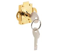 Prime Line MP4048 mail box Lock, 1/10,2 cm throw, acciaio INOX, placcato in ottone, confezione da 1