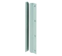 Prime Line MP9513 latch Shield, 12 pollici, acciaio, grigio, in-swinging porte, confezione da 1