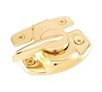 Prime Line Prod.U 9924Wood Sash Window Lock-BRS SASH WINDOW LOCK