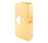Prime-Line Prodotti U 9542 Rinforzo Porta Spessore 1-3/4" per 2-3/4" Backset 2-1/8" Foro 2-1/8", Ottone Incasso