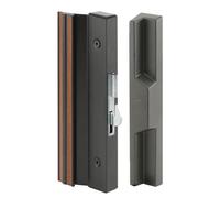 Prime-Line Products C 1125 Set Maniglia Porta Scorrevole, Alluminio Nero/Pressofuso