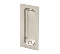 prime-line Products N 7342 Closet Door Pull with 1 - 3/20,3 cm in ottone, nichel satinato, (confezione da 2)