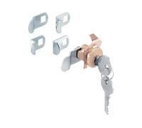 prime-line Products S 4634 in senso antiorario 5 Cams 5 pin mail box Lock, Brass Face