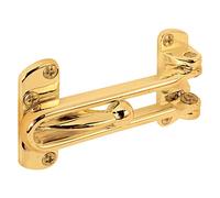 prime-line Products U 9897 Door Guard with Swing loop Keeper, finitura in ottone