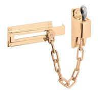 Prime-Line Products U 9912 - Protezione porta con portachiavi, finitura in ottone