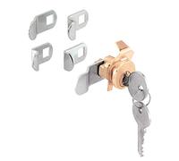 prime-line Products U 9940 mail box Lock, finitura in ottone, 5 Cams, 5 pin, W/2 chiavi