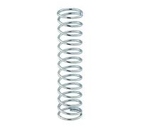 Prime-Line SP 9729 Compression Spring, Spring Steel Construction, Nickel-Plated Finish, 0.054 GA x 5/8 In. x 2-3/4 In. (2 Pack)