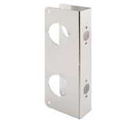 PRIME-LINE U 10539 - Bloccaggio e rinforzatore per porte domestiche e prevenire l'ingresso non autorizzato, 14 cm, 6 x 4 cm, in acciaio inox, confezione da 1