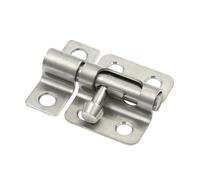 Prime-Line U 117511 - Chiavistello per porta e cancello, 5,1 cm, con viti, in acciaio inox (confezione singola)