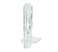 Prime-Line U 9398N - Pioli di supporto autobloccanti per mensole, 1/4" x 3/4", in plastica, confezione da 4