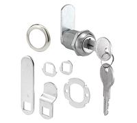 PRIME-LINE U 9943KA Serratura per Cassetto e Armadietto, 7/8", Diecast, Acciaio Inox, 9/16" Max. Pannello