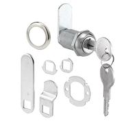 Prime-Line U 9945KA Serratura per Cassetto e Armadietto, 1-1/8", Diecast, Acciaio Inox, 13/16" Max. Pannello