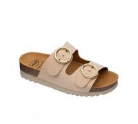 Prime MALIBU' 2 STRAPS BEIGE Scholl sandalo