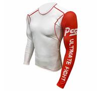 Prime Manica Lunga T-Shirt Armatura Corpo Compressione Rashguard Taglio Aderente