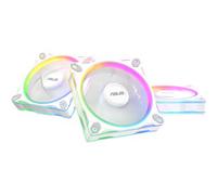 Prime MR120 Fan ARGB White 3in1 Case per computer Ventilatore 12 cm Bianco, Ventola bianco, Ventilatore, 12 cm, Bianco