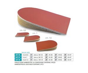 Prime Orione OK PED Safte Rialzo tallone per dismetria h 0,5 cm 1 paio