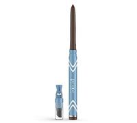 Prime Prometics PrimeEyes Glide Eyeliner per donne mature, impermeabile, a lunga durata e a prova di disordine, texture in gel crema, temperamatite discreto ed efficace sfumatura (legno marrone)