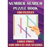 Prime Puzzlers Number Search Puzzle Book: 100 Puzzles Large Print for Ad (Book)