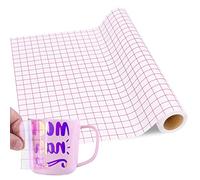 Prime Vinyl Nastro di trasferimento per vinile, 30,48 x 335,5 cm, nastro di trasferimento trasparente per carta vinilica per Silhouette Cameo, vinile adesivo, decalcomanie