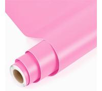 Prime Vinyl Pellicola autoadesiva in vinile plotter - 30 cm x 305 cm - opaco rosa pellicola autoadesiva permanente in vinile retro in vinile per silhouette cameo, maggior parte delle macchine da