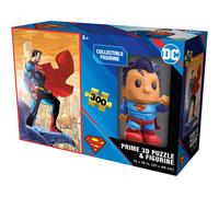 Prime3D Superman Puzzle 3D da 300 pezzi e personaggio da collezione per gli appa