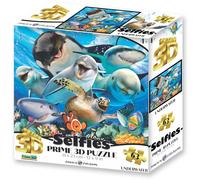Prime3D Underwater Selfie Puzzle 3D da 63 pezzi per un divertimento e una costru