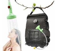 PRIMEGA Campeggio Outdoor Doccia Solare Portatile Borsa da Bagno a Concentrazione di Calore Nero