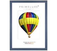 PrimeLuxe Cornice in legno 60 x 135 cm (dimensione dell'immagine) in blu ardesia | Colore e dimensione selezionabili | Cornice per poster | Puzzle | Foto collage | REALIZZATO IN GERMANIA