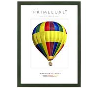 PrimeLuxe Cornice per foto in legno 70 x 100 cm (dimensione dell'immagine) in verde spazzolato | Colore e dimensioni selezionabili | per poster | Puzzle | collage di foto