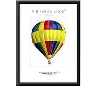 PrimeLuxe Cornice portafoto in legno - 21 x 30 cm - Nero opaco - Colore e dimensione a scelta - Cornice per poster - Puzzle - Collage foto - Prodotto in Germania