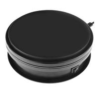 PrimeMatik - Base girevole elettrica 15cm nero